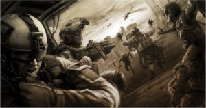Soldiers_vs_zombies_war_wallpaper