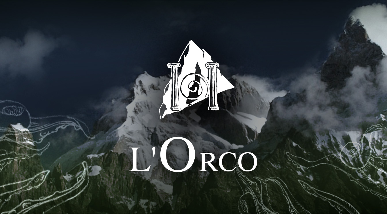 L’Orco – litografia e cena conclusiva